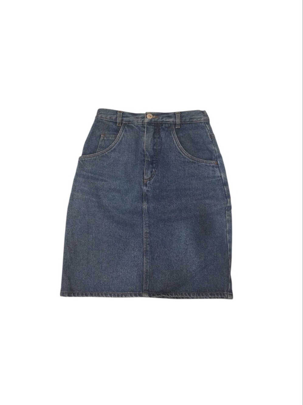 Y2K Classic Dark Blue Denim Women's A-Line Shorts Skirt